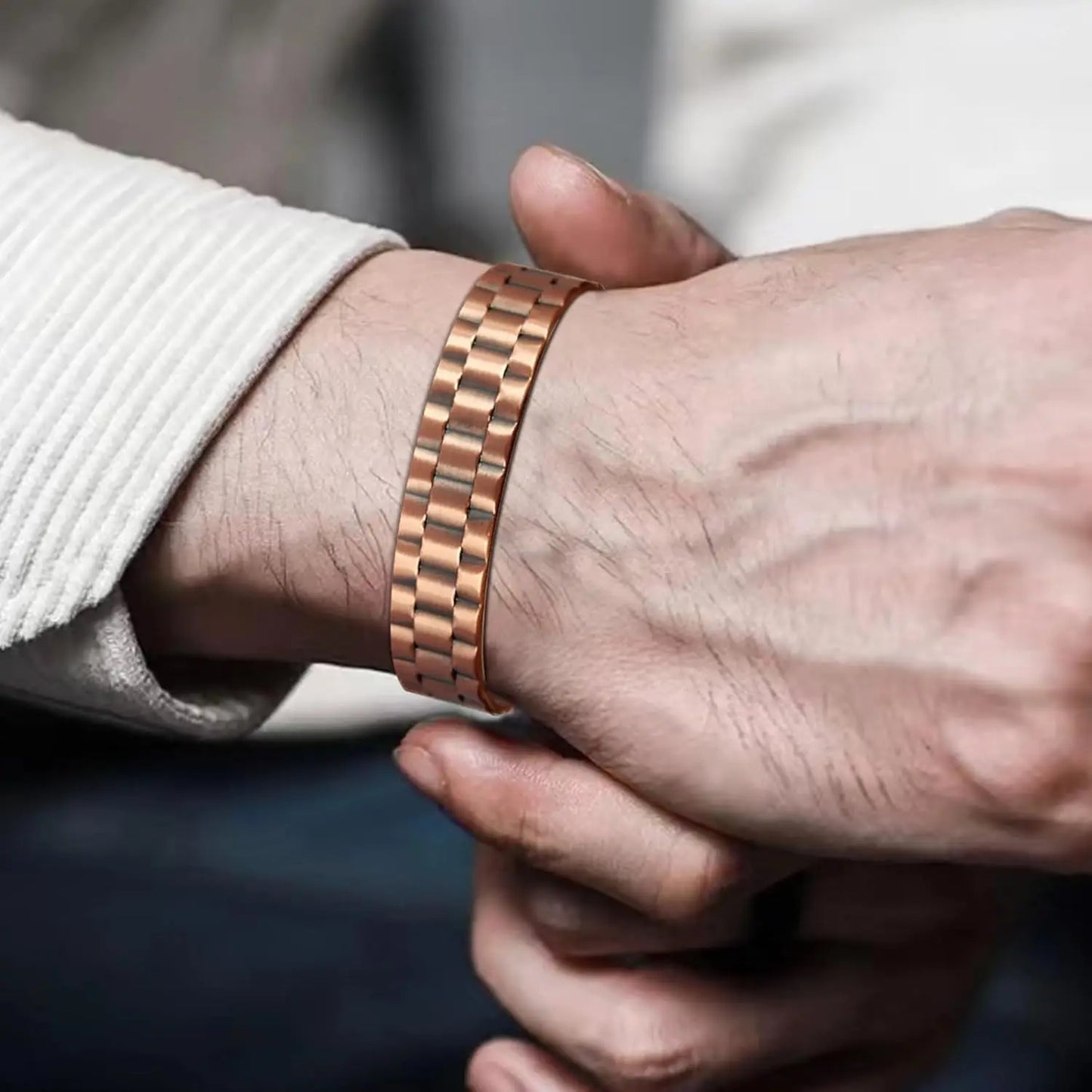 Pure Copper Magnetic Cuff Bracelet