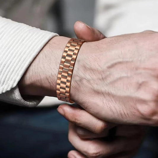 Pure Copper Magnetic Cuff Bracelet
