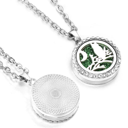 Phoenix Zircon Aromatherapy Necklace