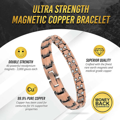 Pure Copper Magnetic Bracelet