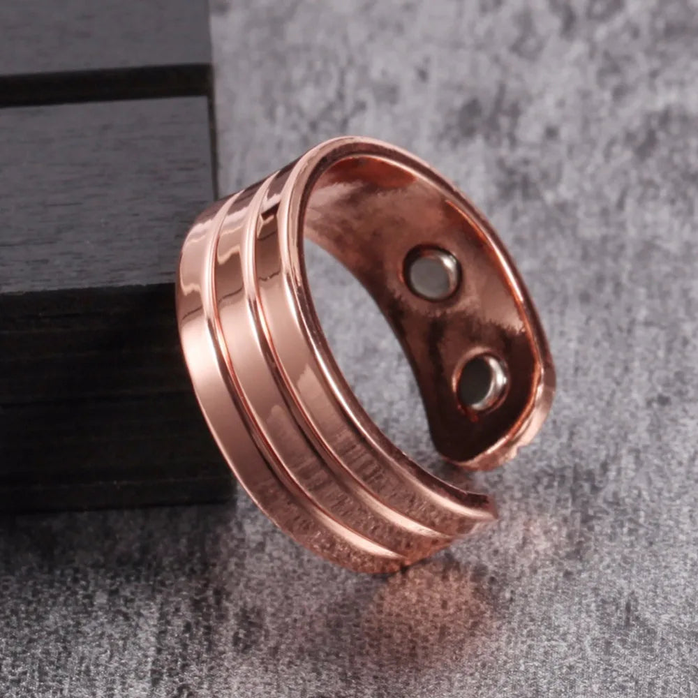 Pure Copper Magnetic Ring