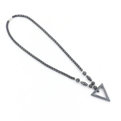 Black Hematite Magnetic Necklace
